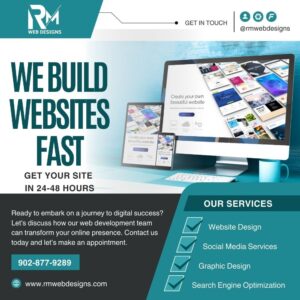 Website Designer in Halifax: Elevate Your Online Presence with RM Web Designs