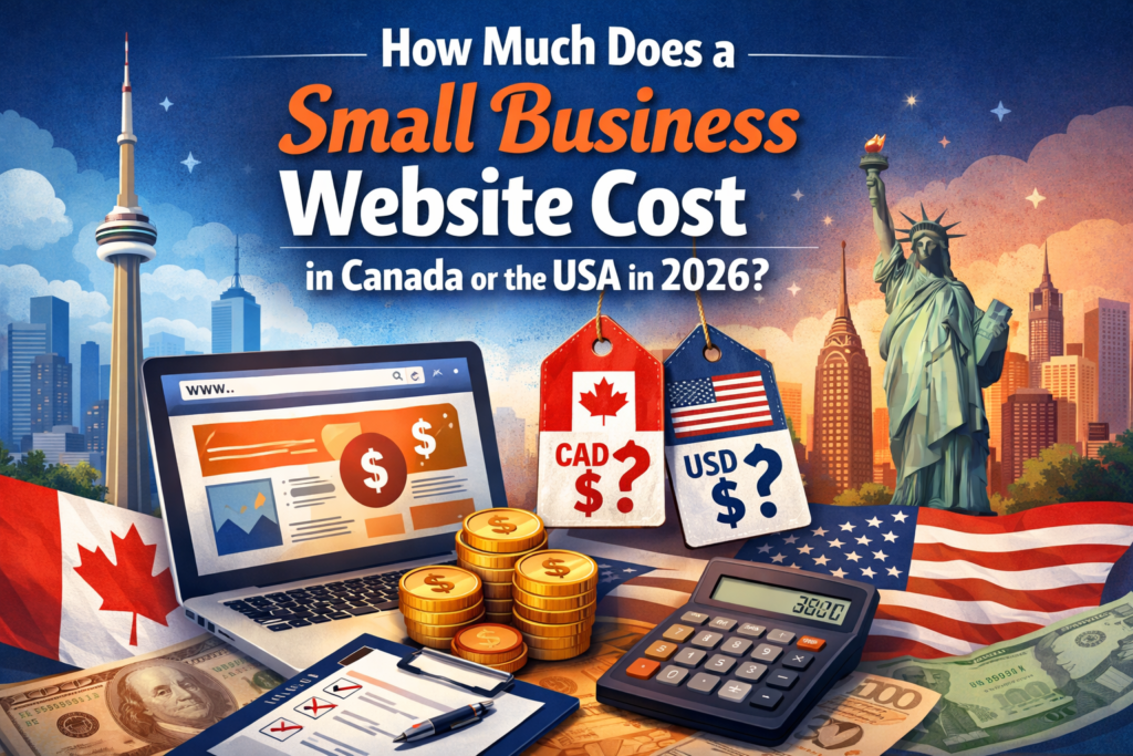 How Much Does a Small Business Website Cost in Canada or the USA in 2026?