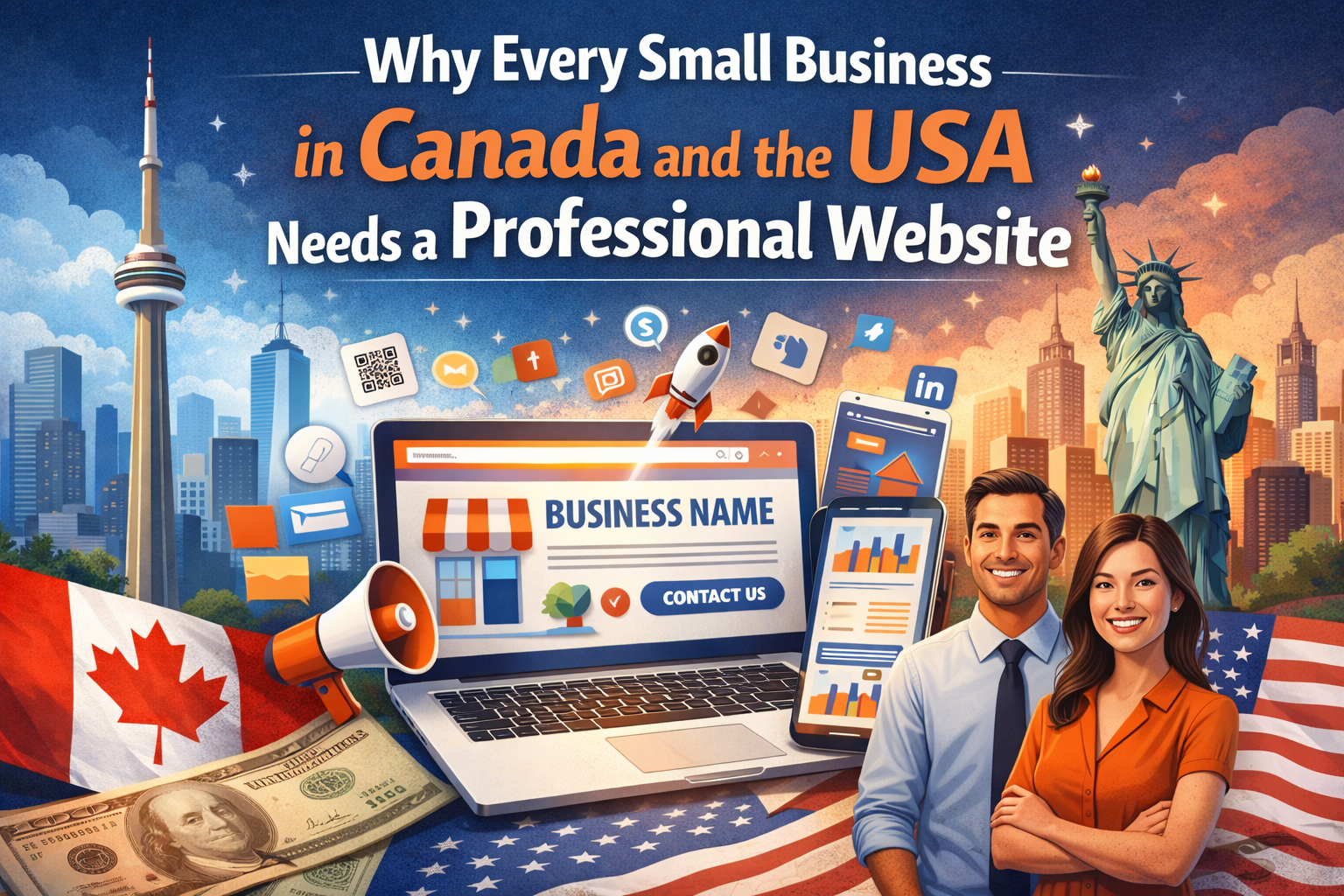 Why Every Small Business in Canada and the USA Needs a Professional Website