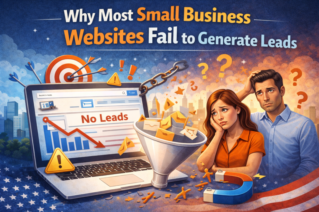Why Most Small Business Websites Fail to Generate Leads