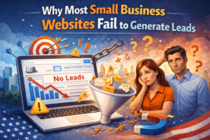 Why Most Small Business Websites Fail to Generate Leads